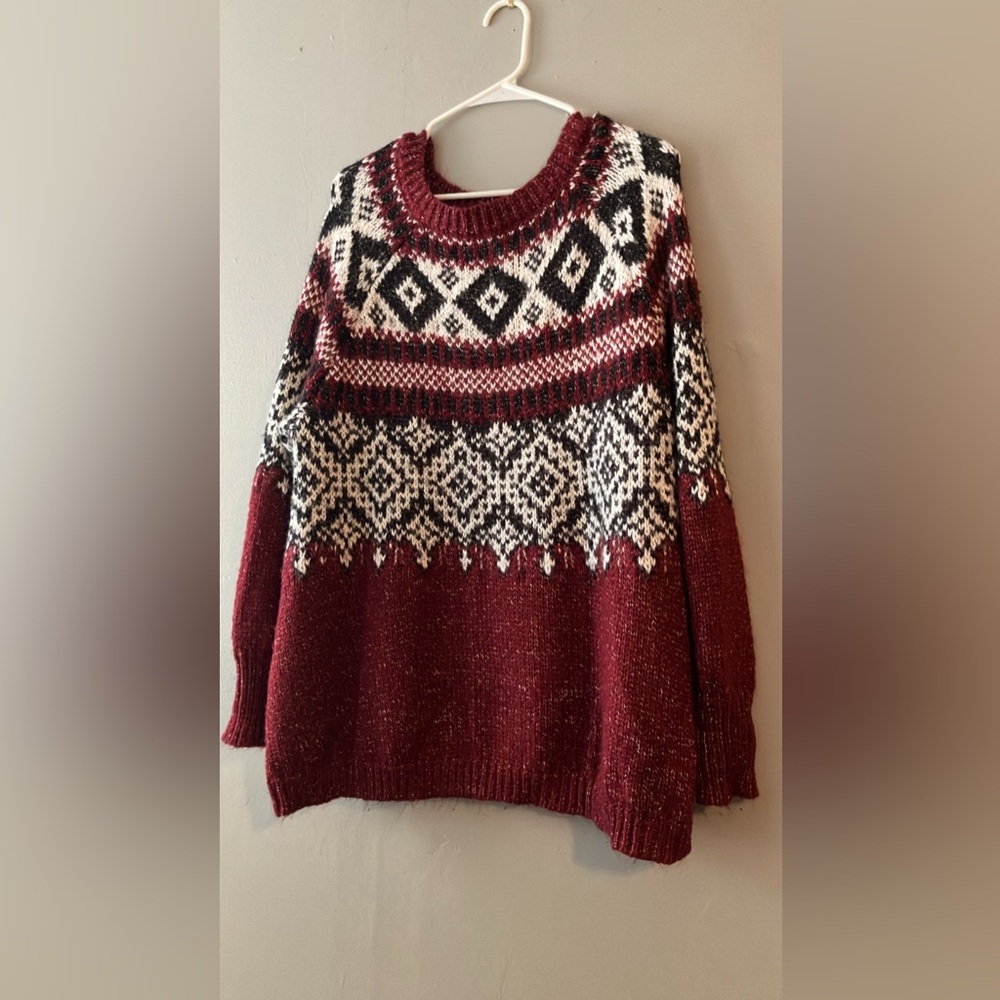 SOFT Holiday Sweater (Green, Red, White)